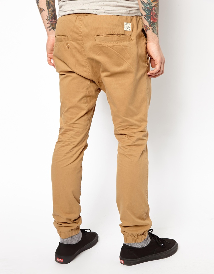 youth khaki joggers