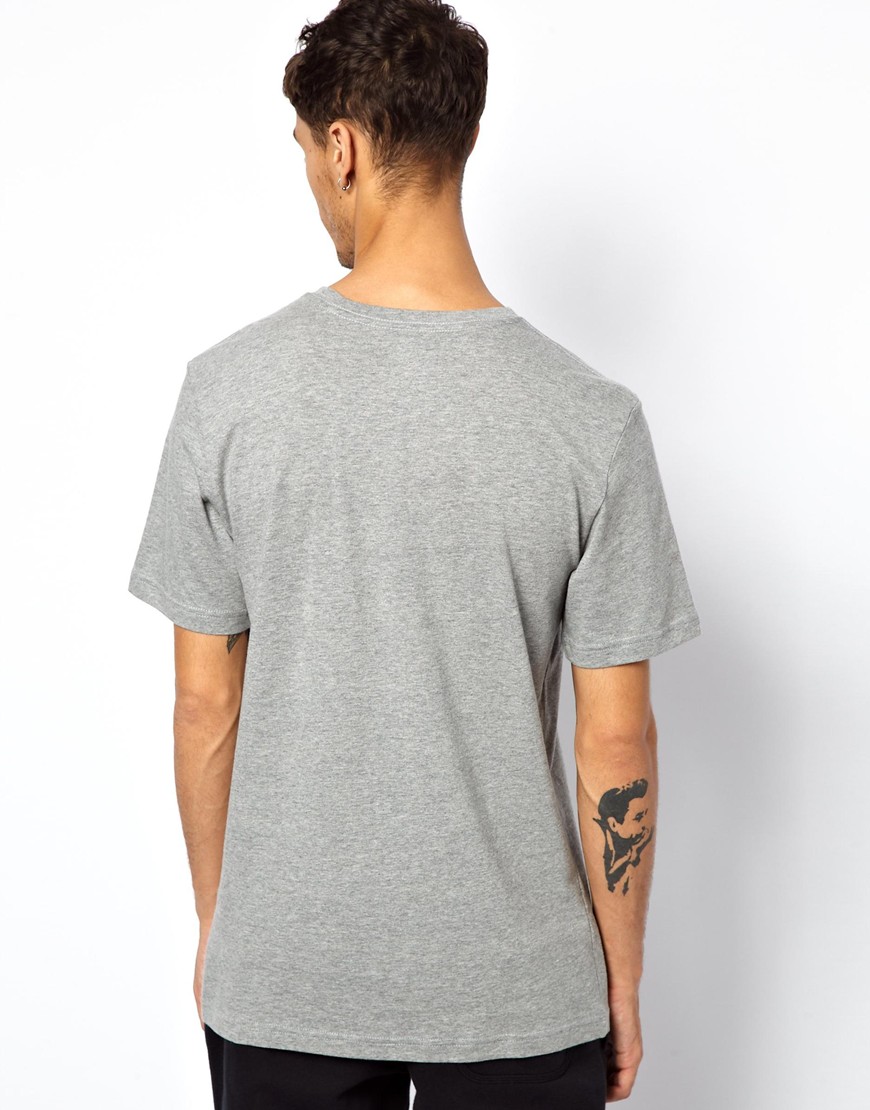 Nike Just Do It Tshirt with Swoosh in Grey (Gray) for Men - Lyst