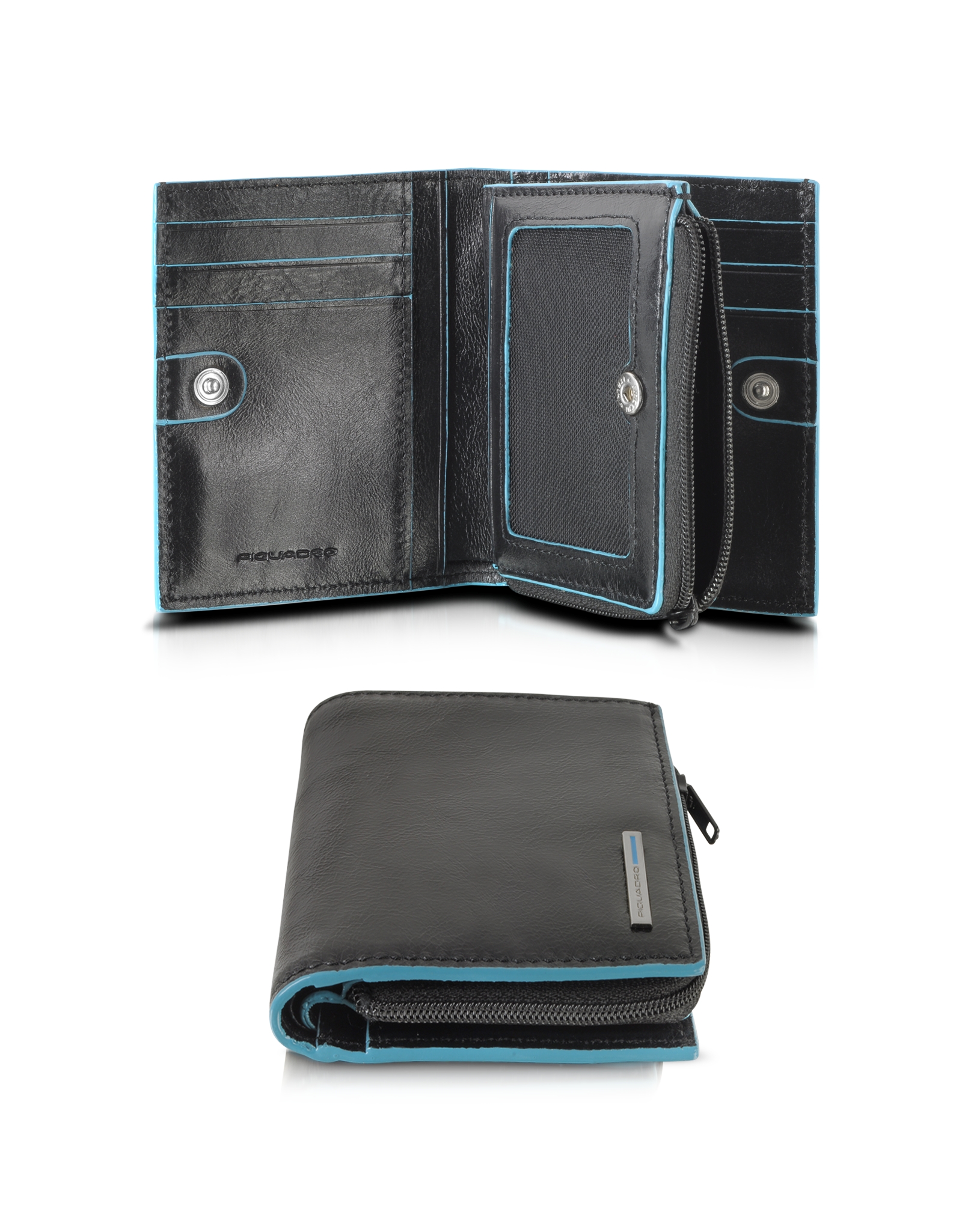 piquadro blue square rucksack