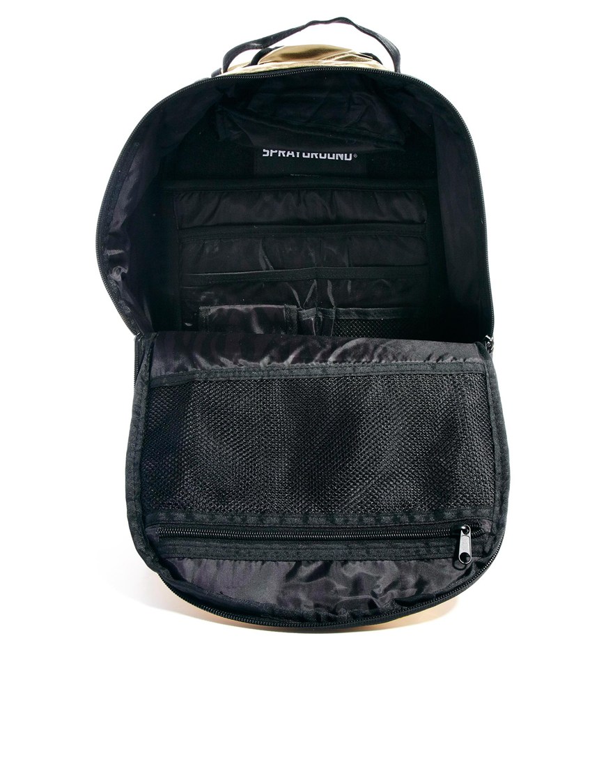 Sprayground Gold Backpack in Metallic for Men Lyst