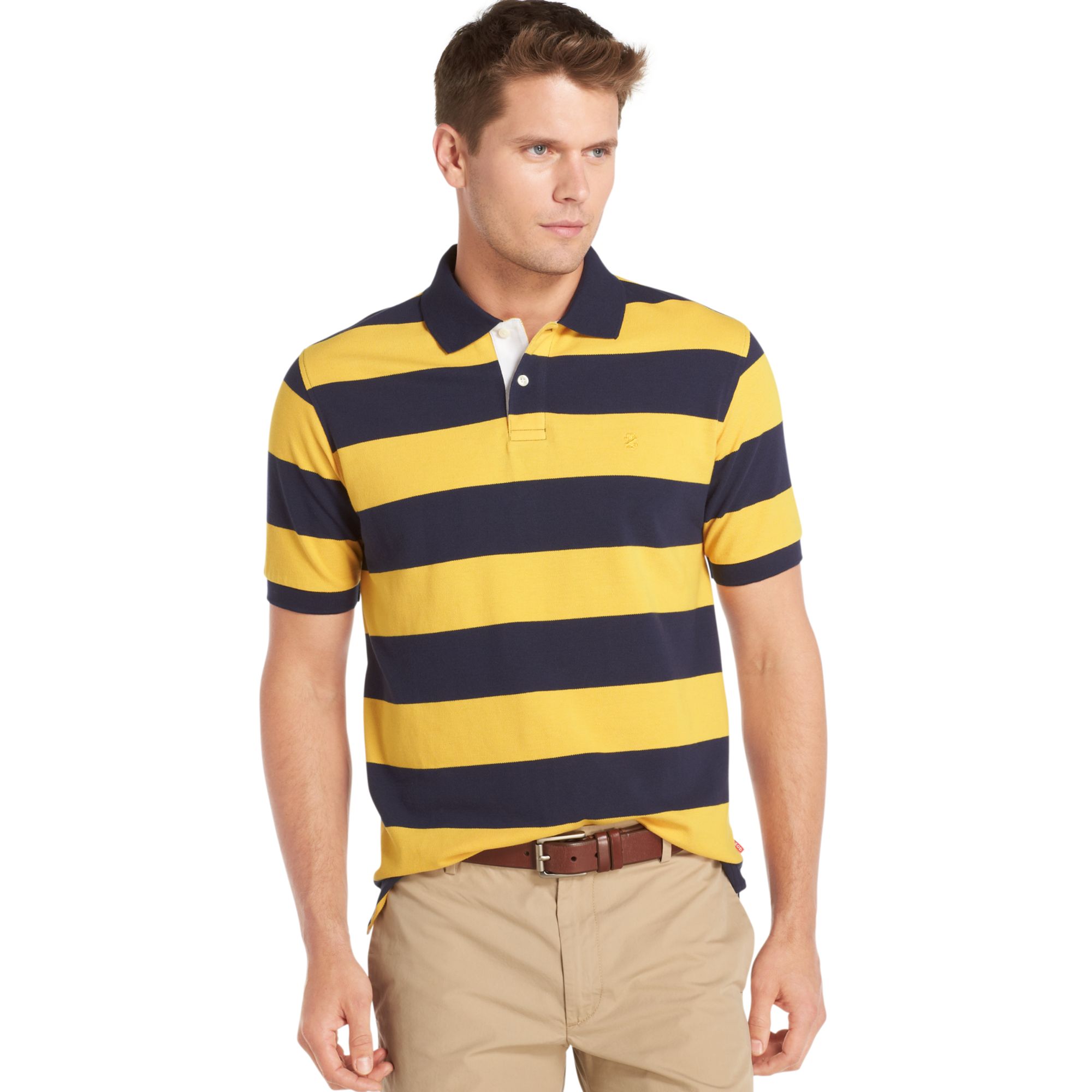 izod pique polo men's