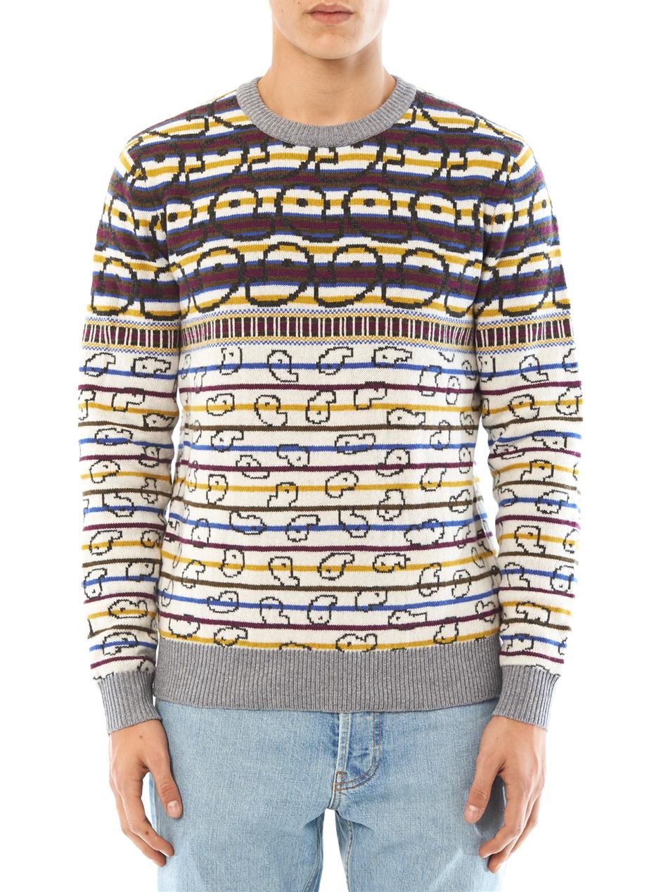 Lyst - Marc By Marc Jacobs Finsbury Fair Isle Knit Sweater for Men