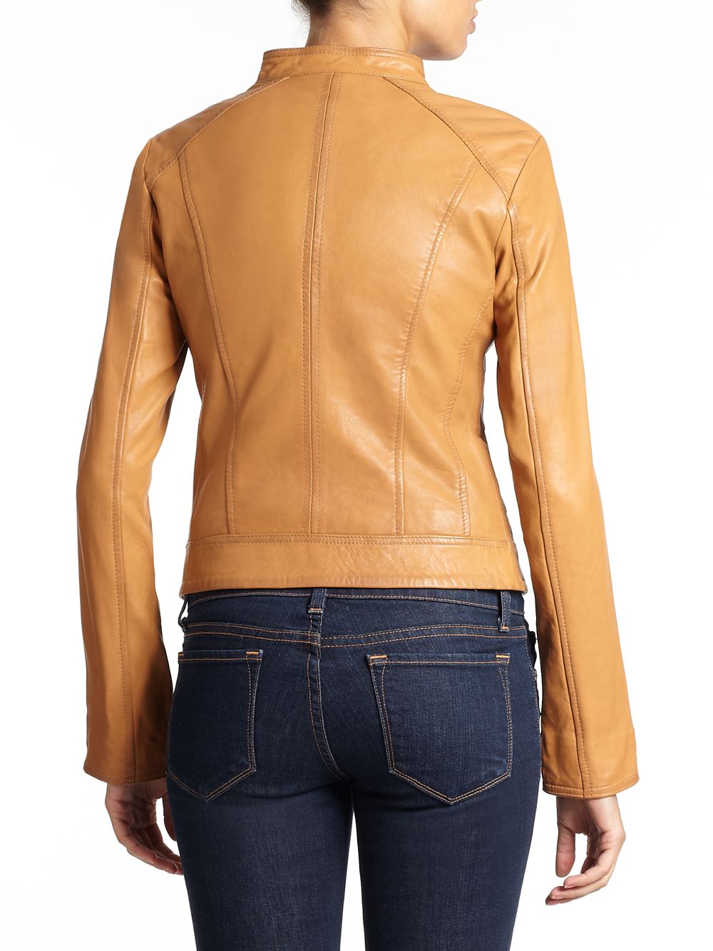 Marc New York Harley Leather Jacket In Natural Lyst Gallery