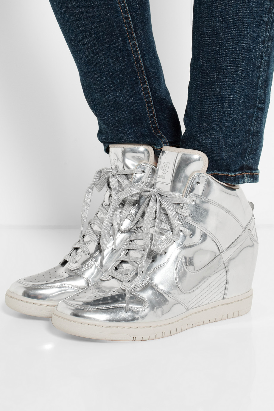 Narrow Choices Find great deals on eBay for silver wedge sneakers. Shop with confidence.