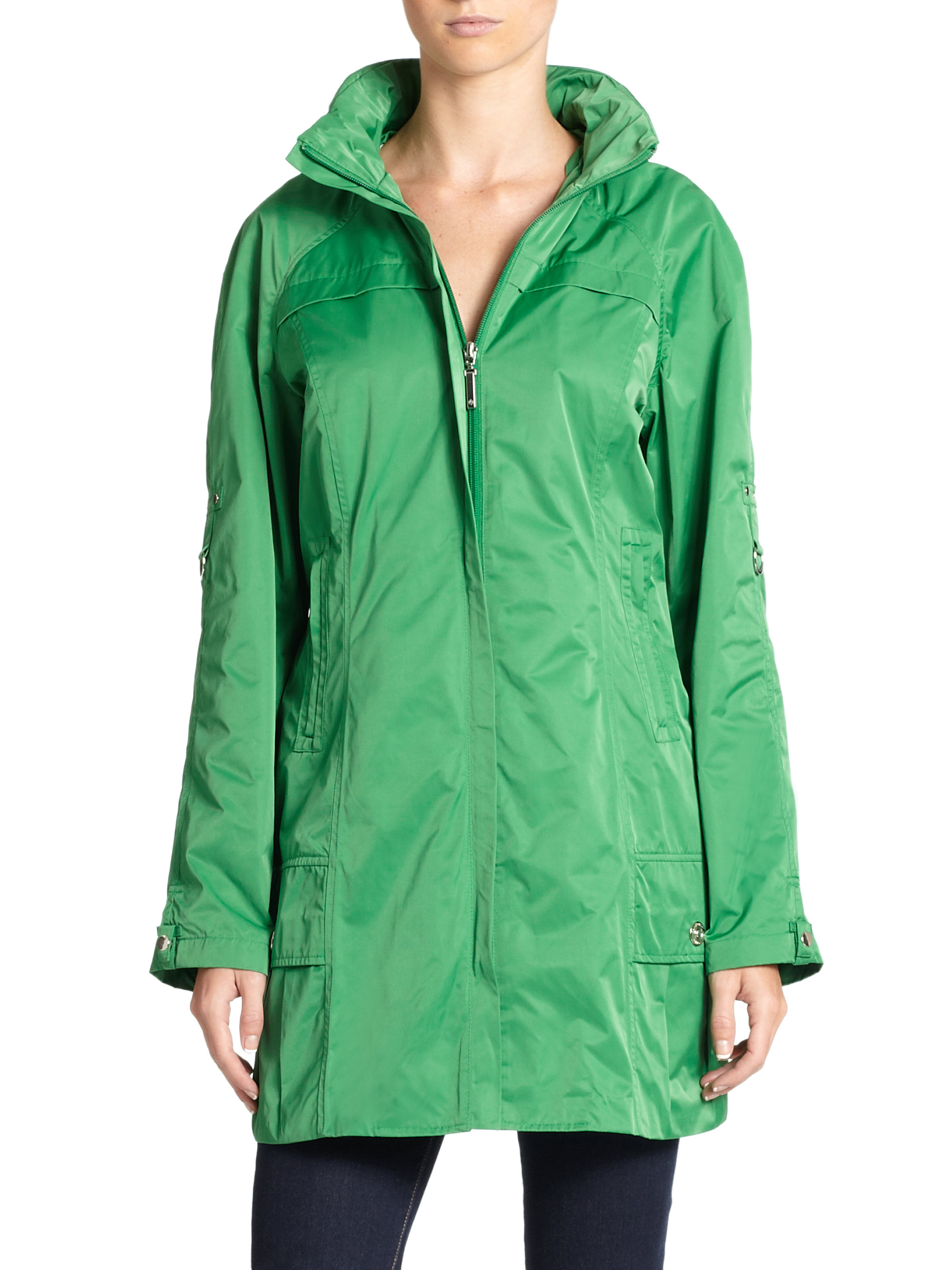 rainforest packable travel coat