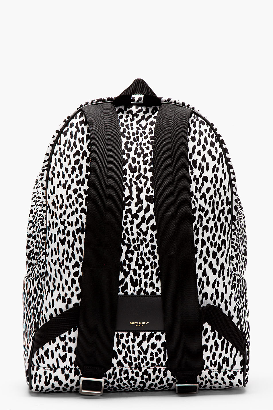 saint laurent leopard backpack