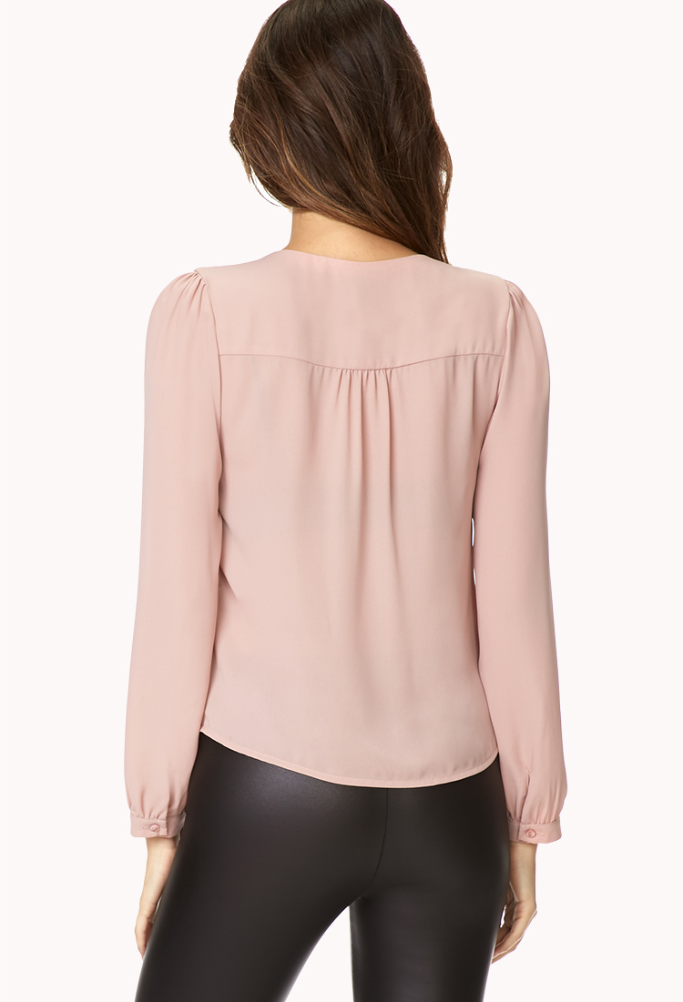Mauve pink blouse clearance