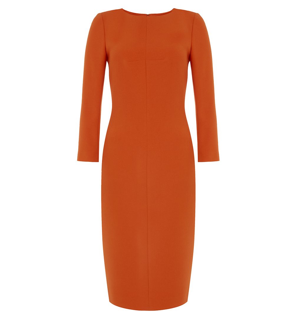 Hobbs Dress in Orange Lyst