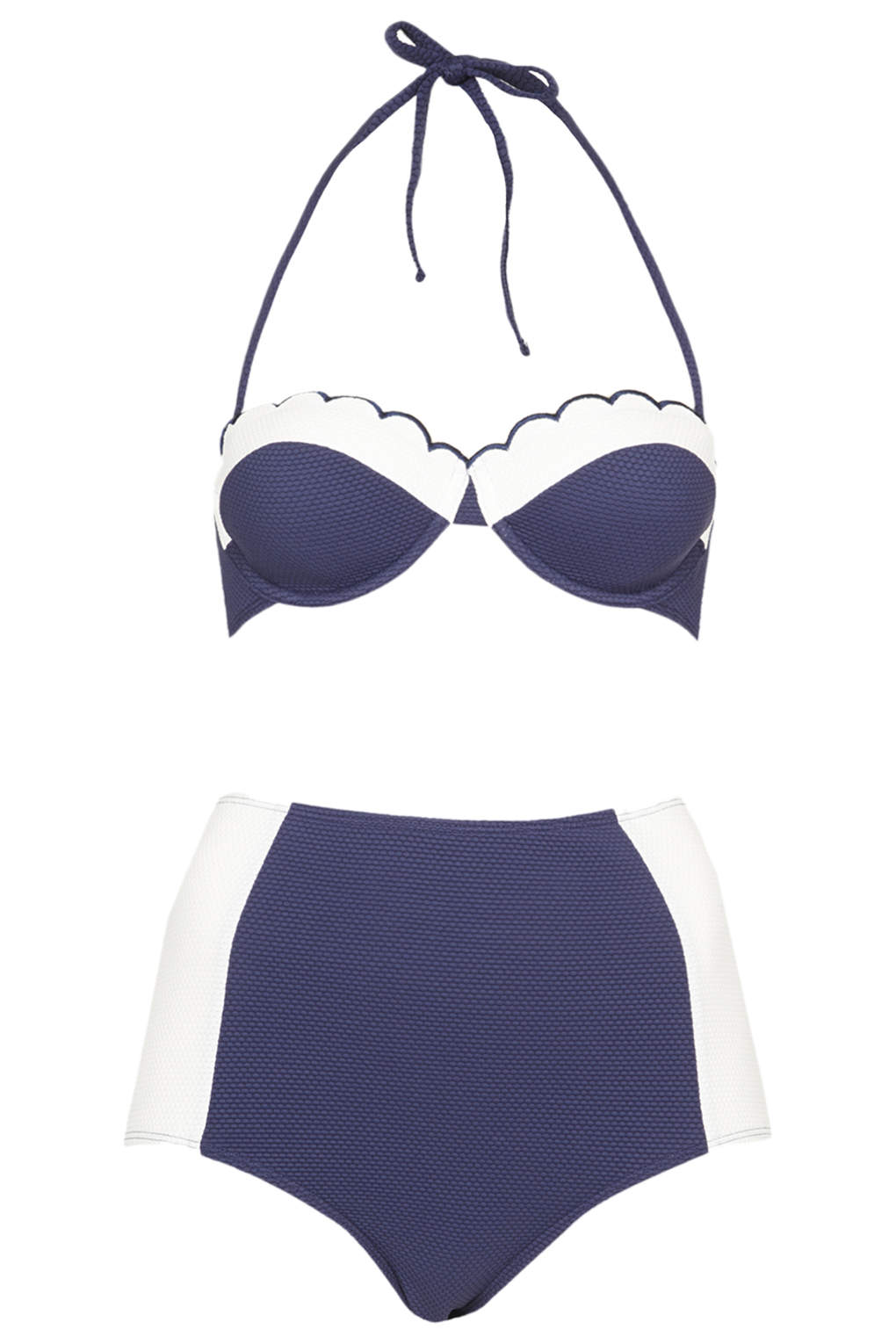 high waisted bikini topshop