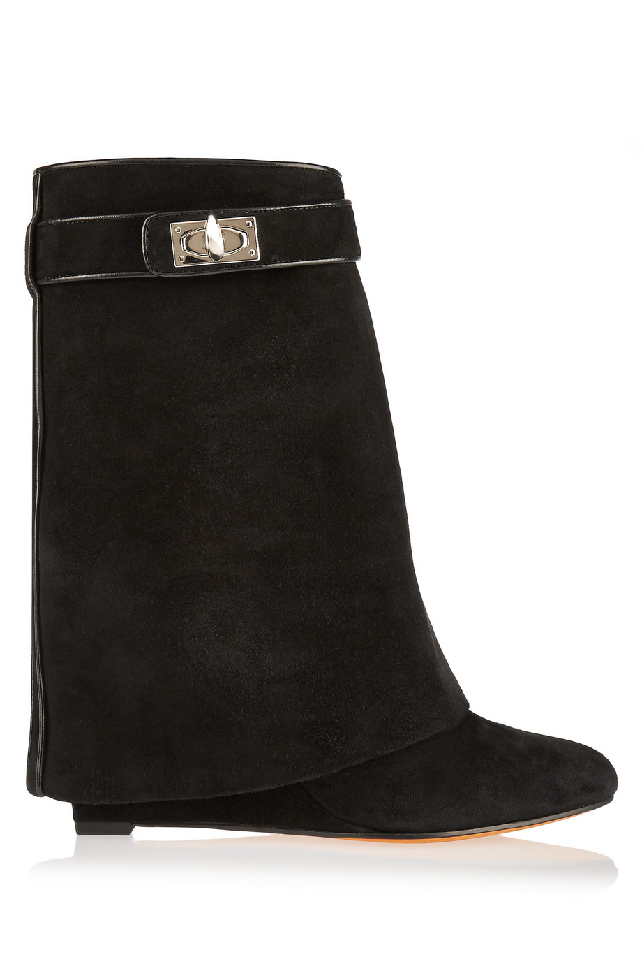 givenchy shark lock inspired boots