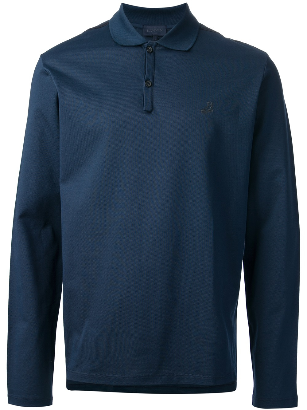 lanvin long sleeve polo
