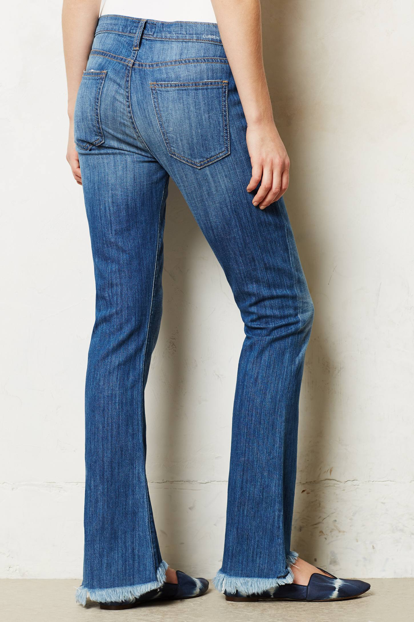 Lyst - Current/elliott Flipflop Jeans in Blue