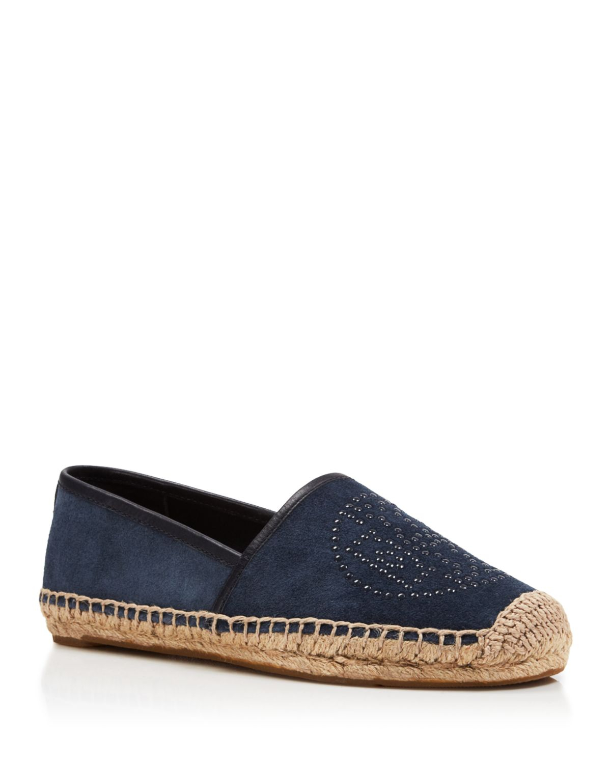 tory burch blue espadrilles