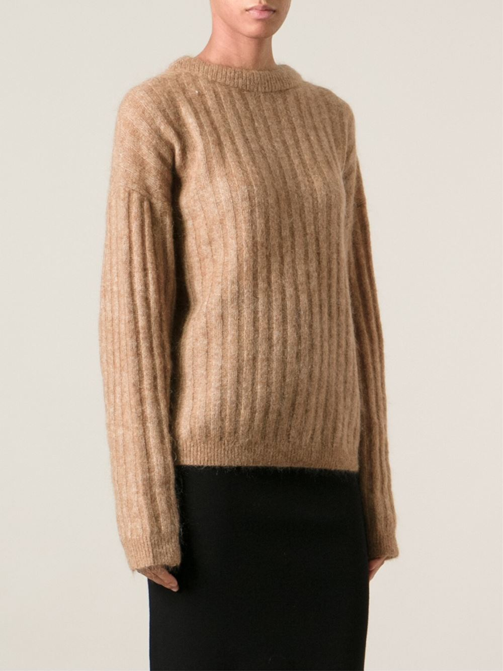 acne studios ribbed sweater