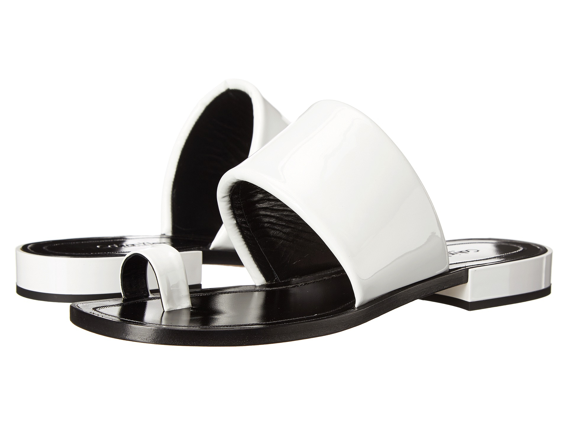 Womens Sandals Calvin Klein Collection Siri White Womens Sandals Calvin Klein Collection Siri White