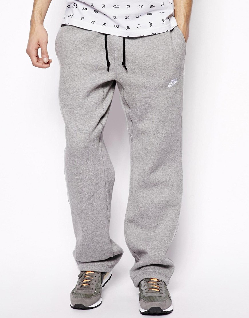Nike Aw77 Sweatpants Straight Fit in Gray for Men (Grey) | Lyst