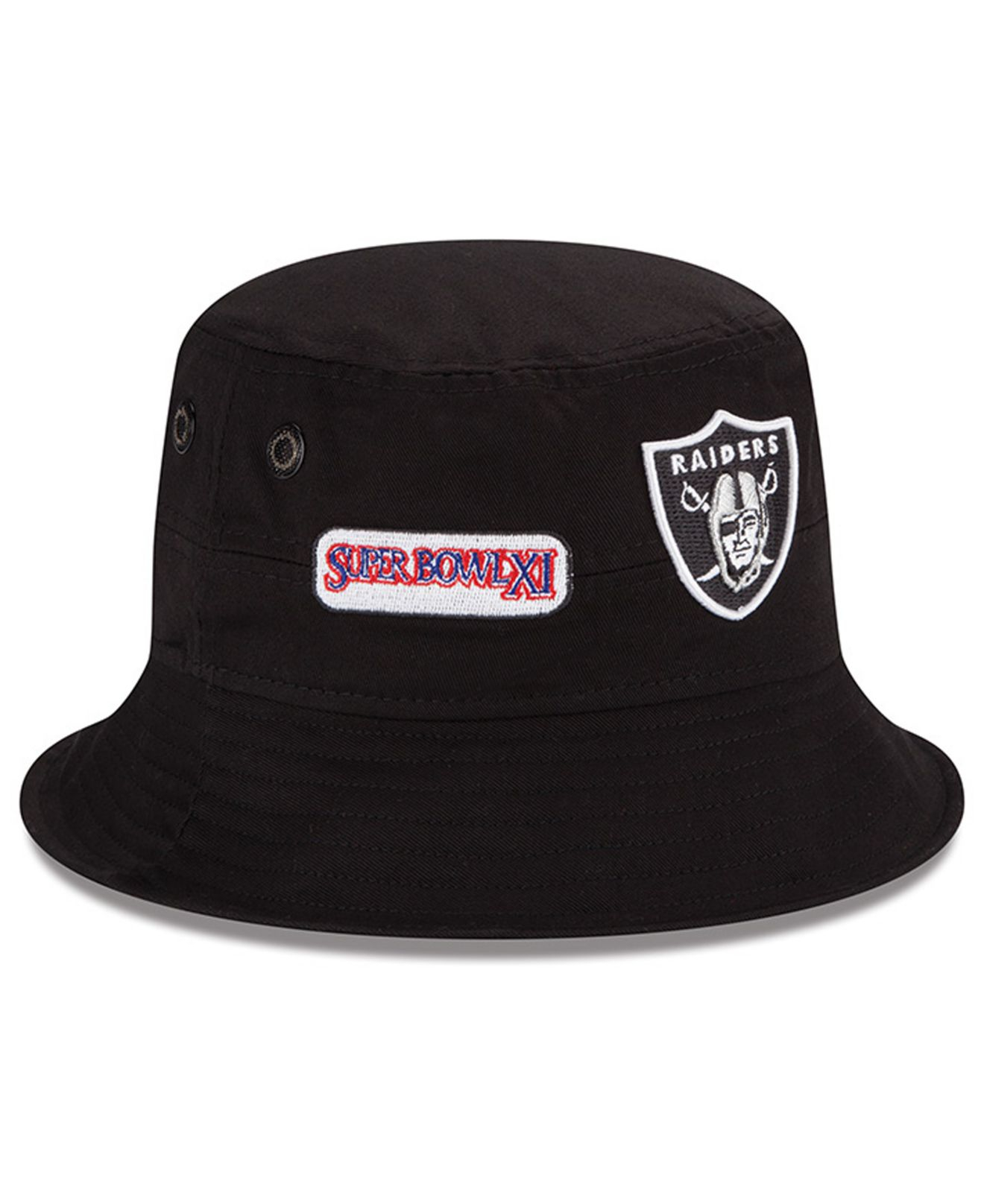Lyst Ktz Oakland Raiders Multi Super Bowl Champ Bucket Hat in Black