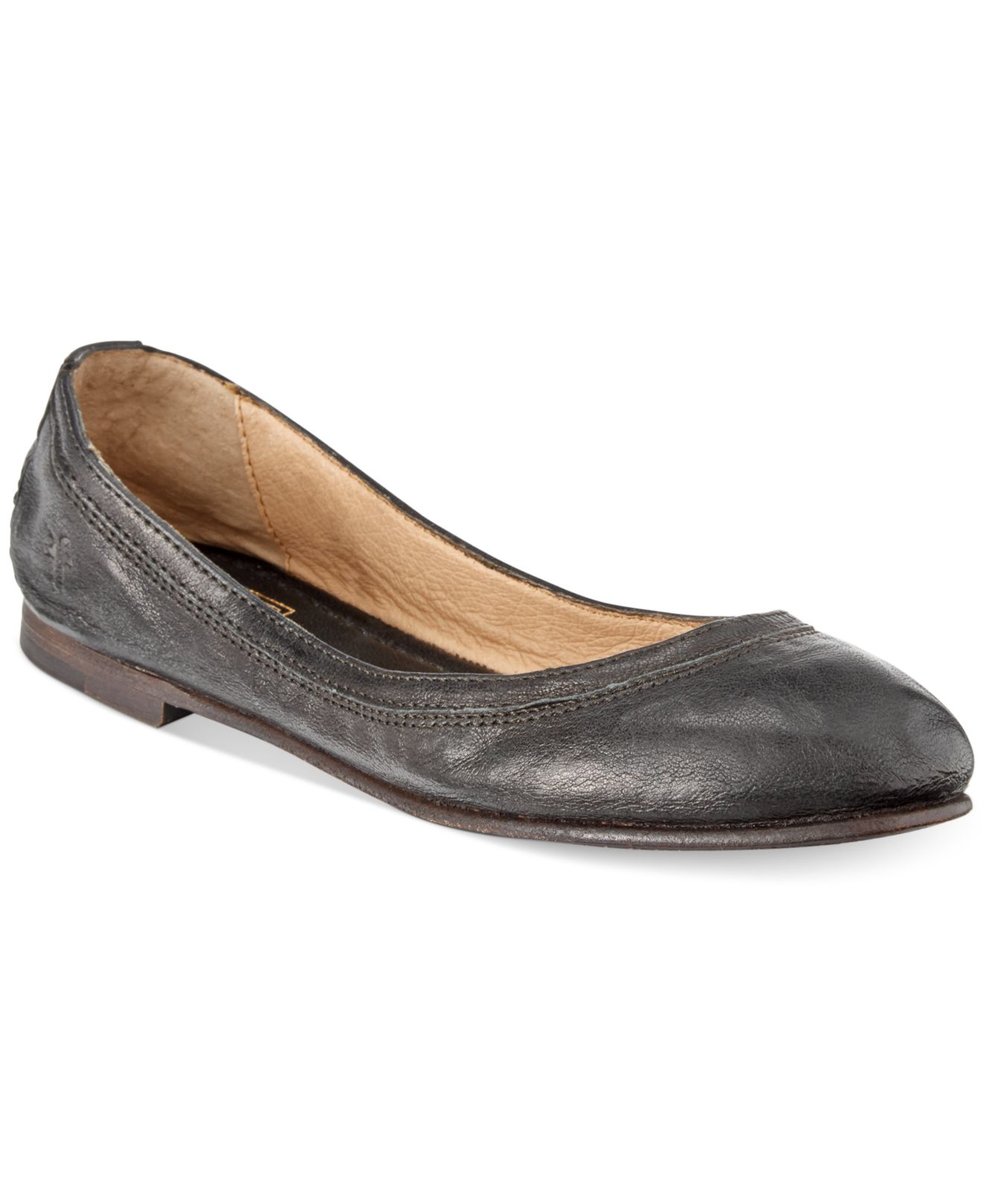 frye pointed toe flats