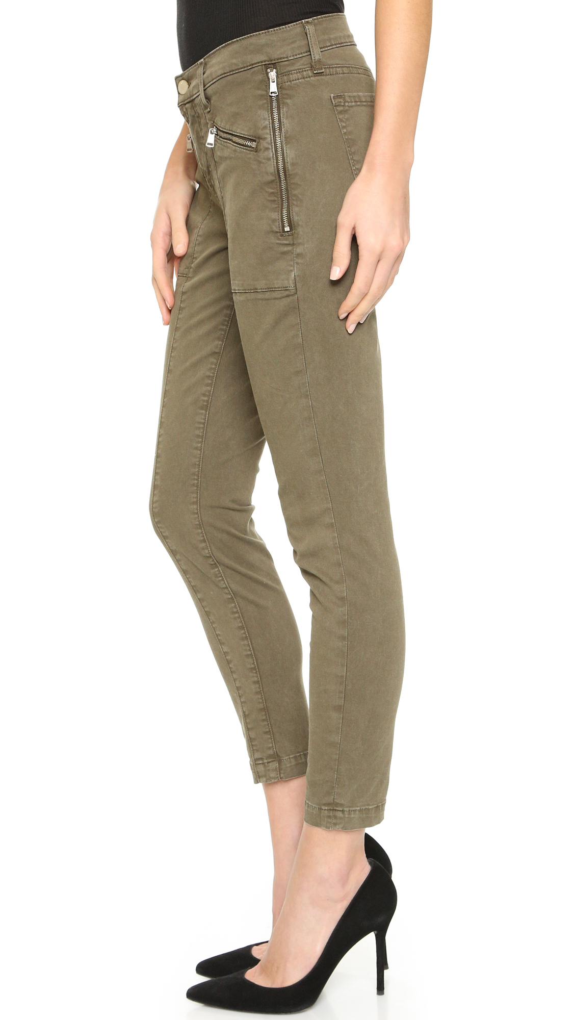 Lyst J Brand Genesis Utility Pants in Green