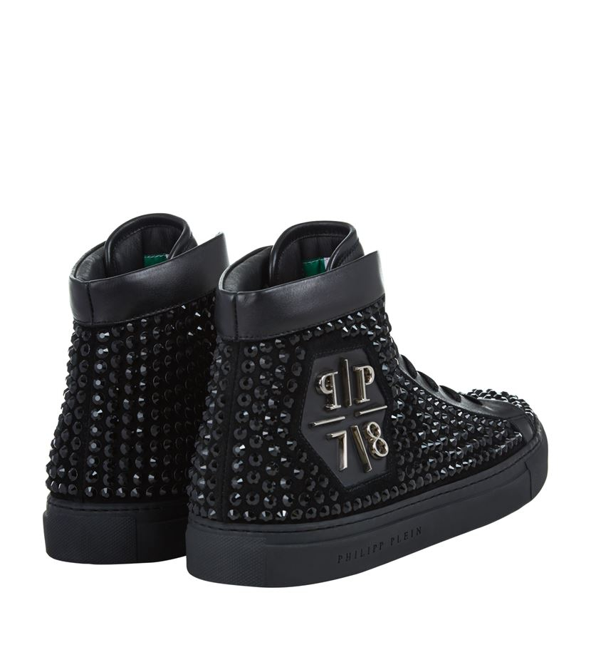 philipp plein crystal sneakers