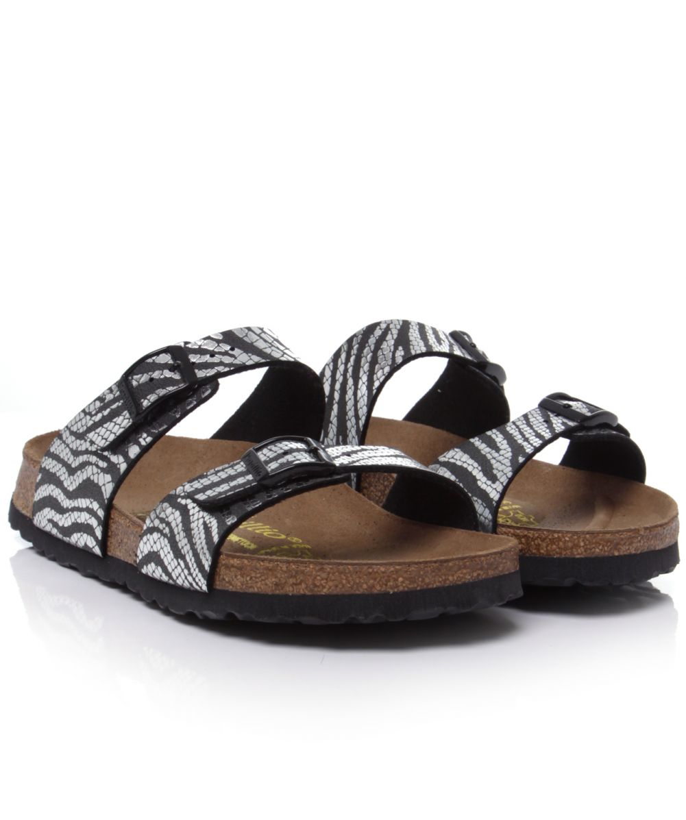 zebra birkenstocks