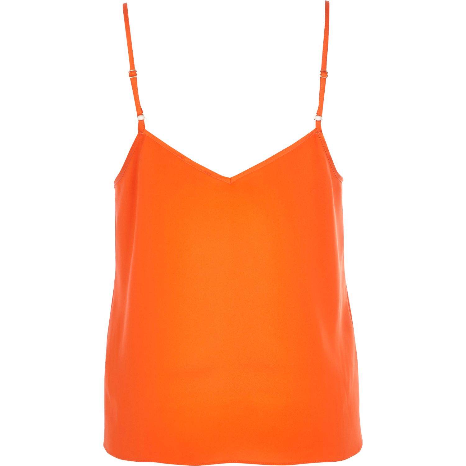 Orange cami top deals
