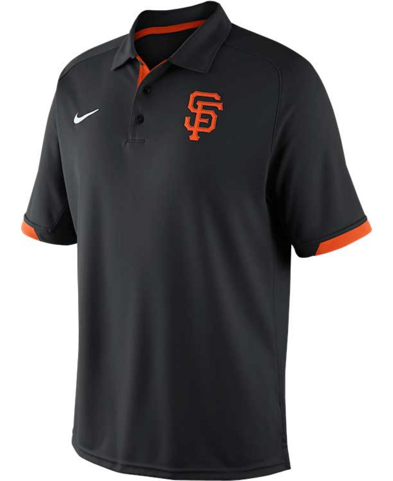 Nike Mens San Francisco Giants Ac Drifit Training Polo in Black for Men ...