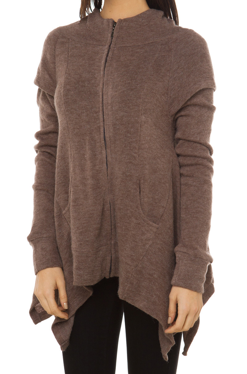 mocha brown hoodie