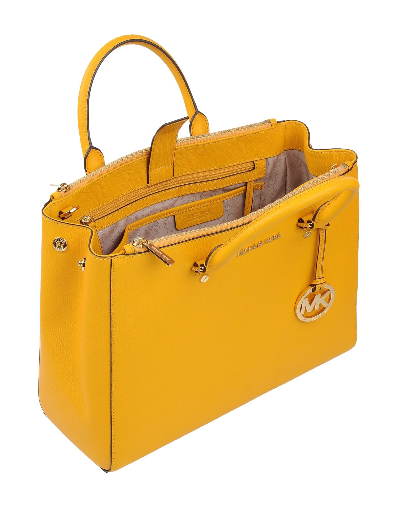 MICHAEL Michael Kors Handbag in Yellow | Lyst