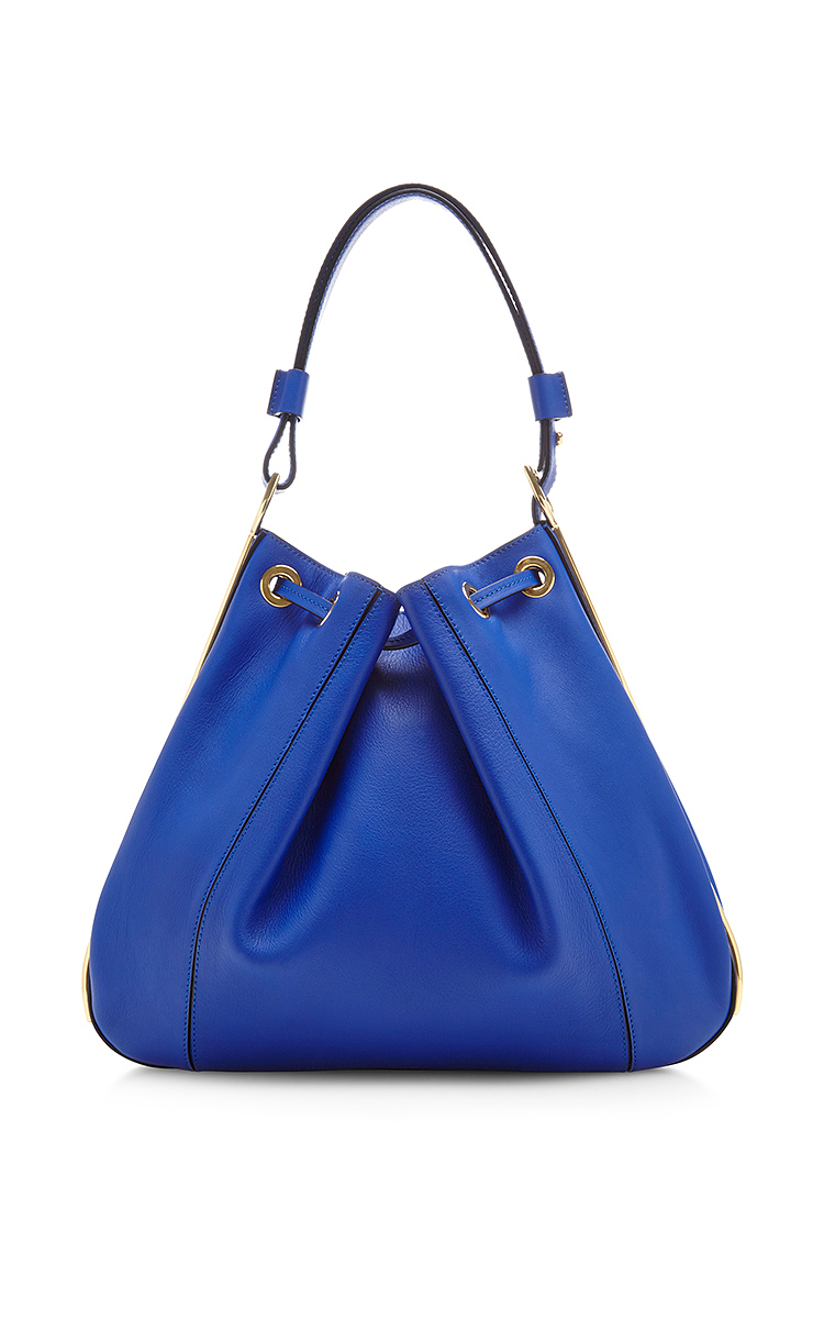Marni Cobalt Blue Leather Shoulder Bag - Lyst
