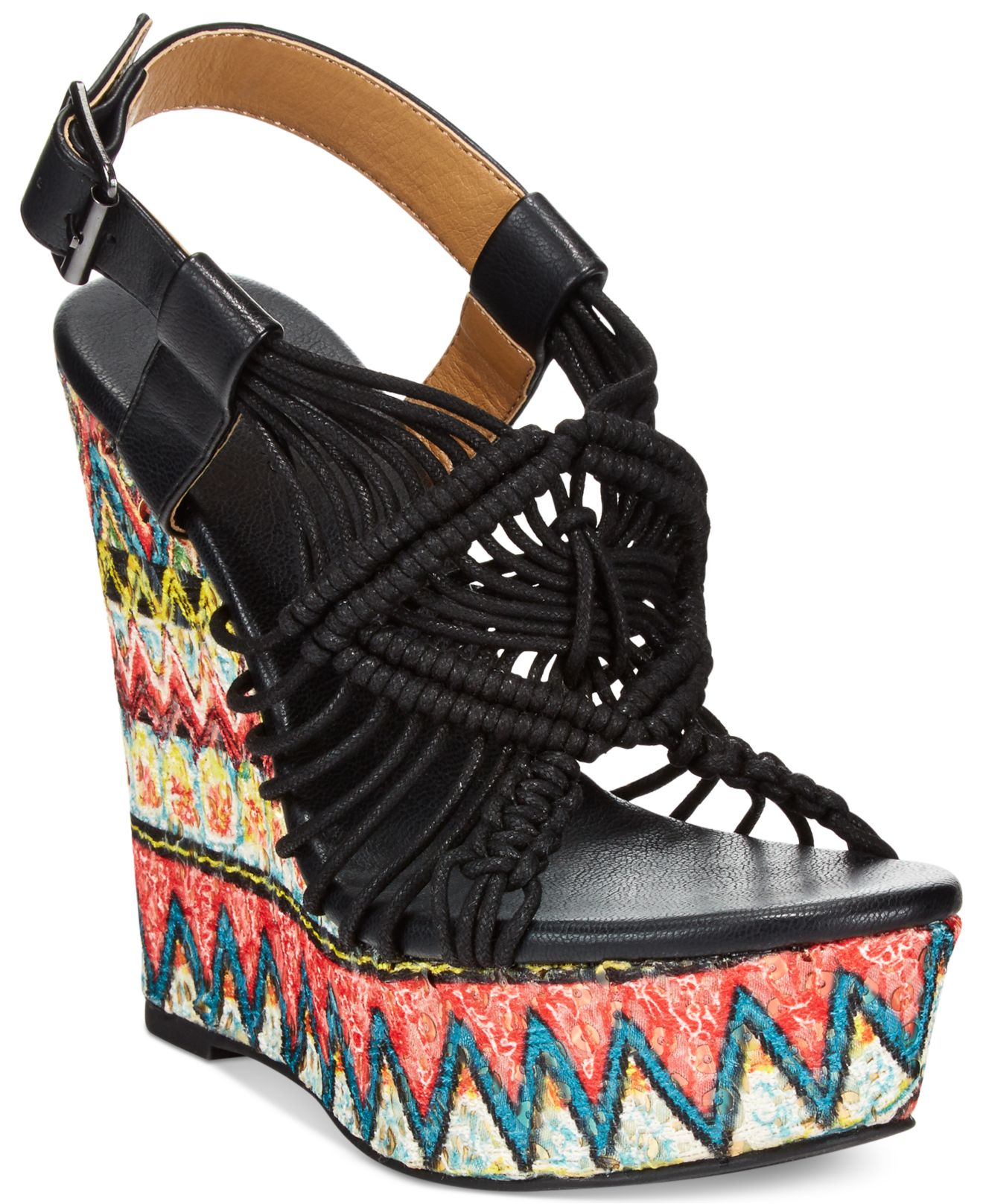Black Gaia woven leather sandals | The Row in 2020 | Woven leather sandals, Leather sandals, Leather