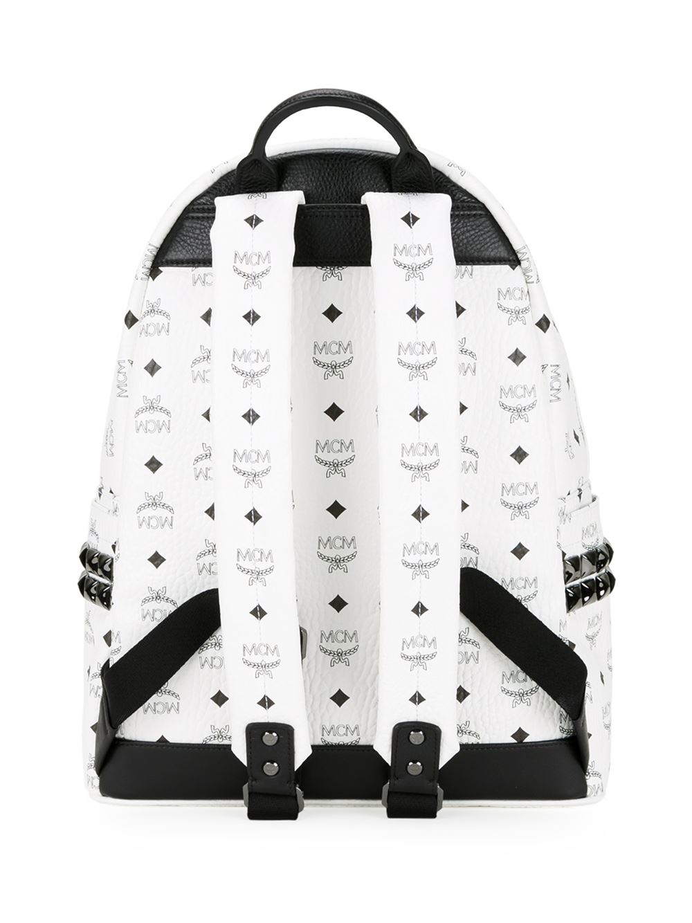 MCM Large 'stark' Backpack in White Lyst