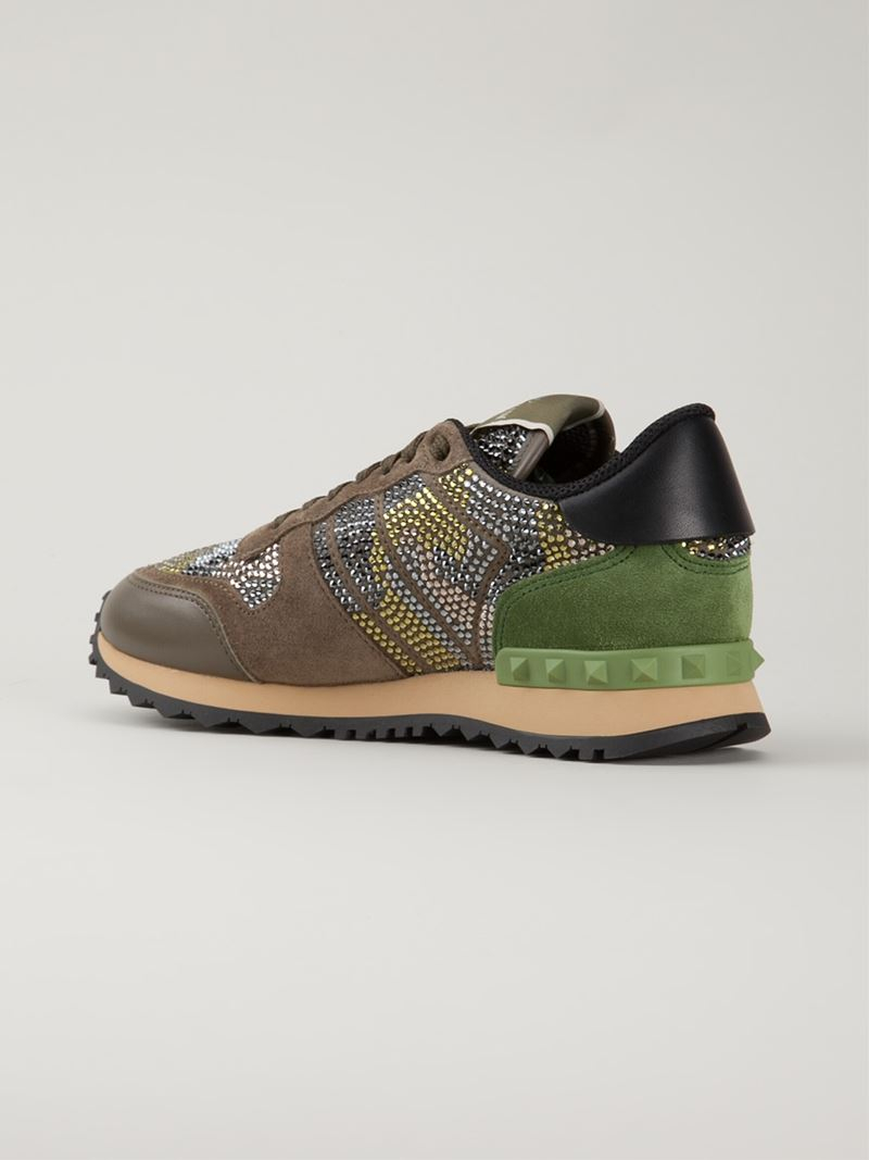 valentino sneakers glitter