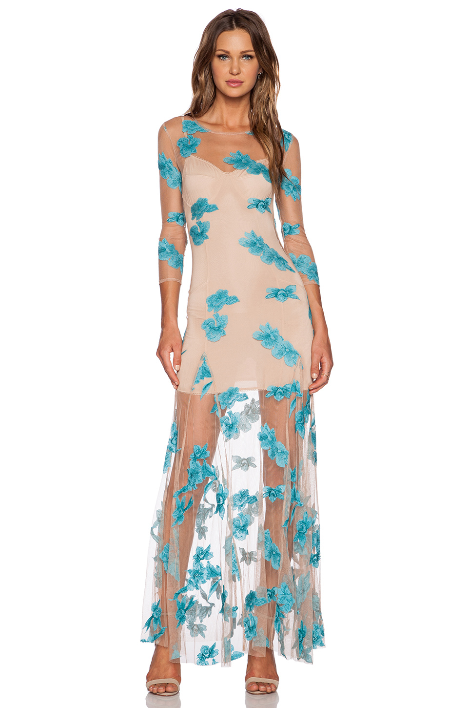 for love and lemons orchid maxi dress