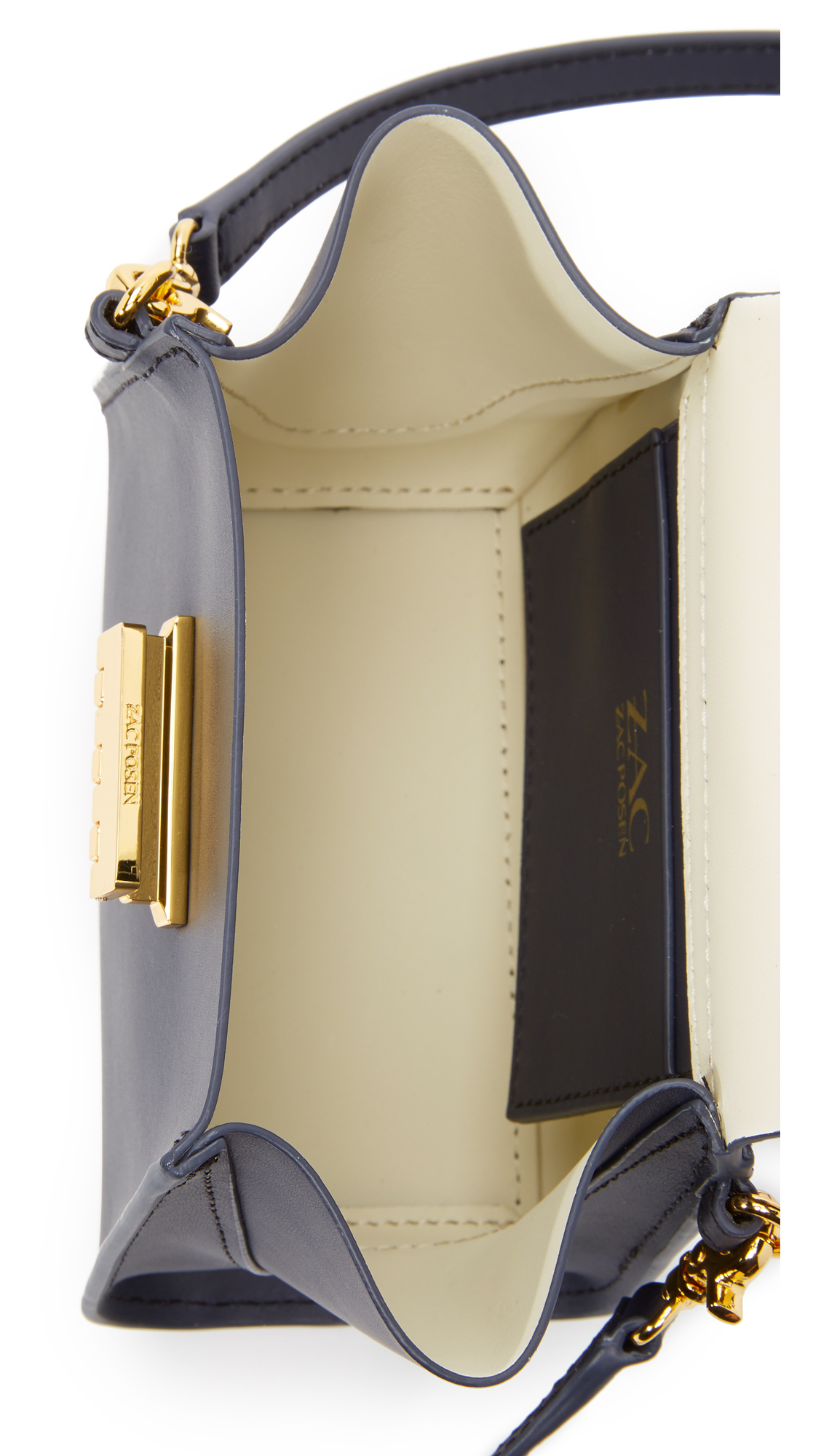 ZAC POSEN Eartha Iconic Mini Top Handle Leather Crossbody - Macy's