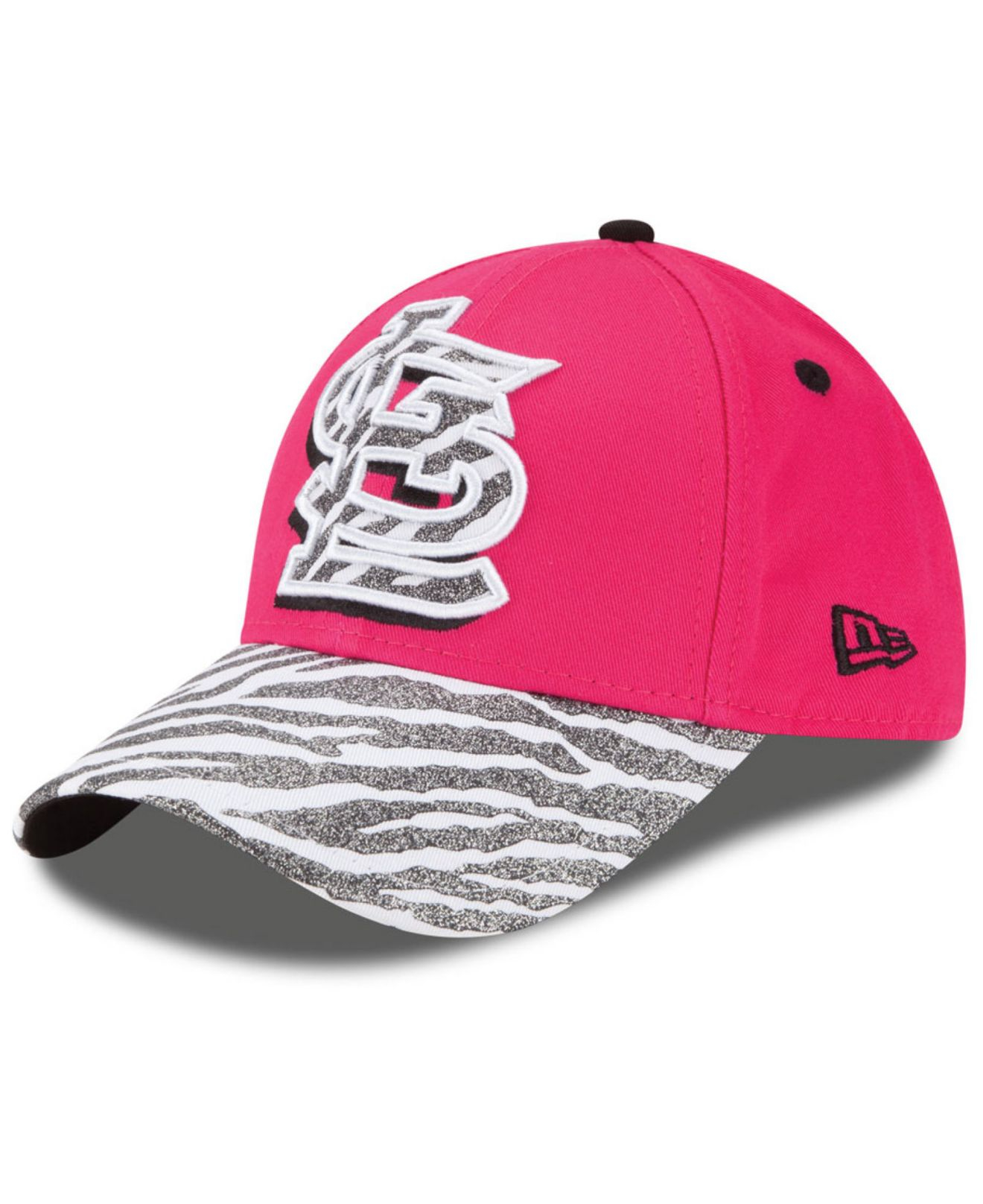 New era St. Louis Cardinals Wild Glitter 9forty Kids&#39; Cap Or Toddlers&#39; Cap in Pink | Lyst