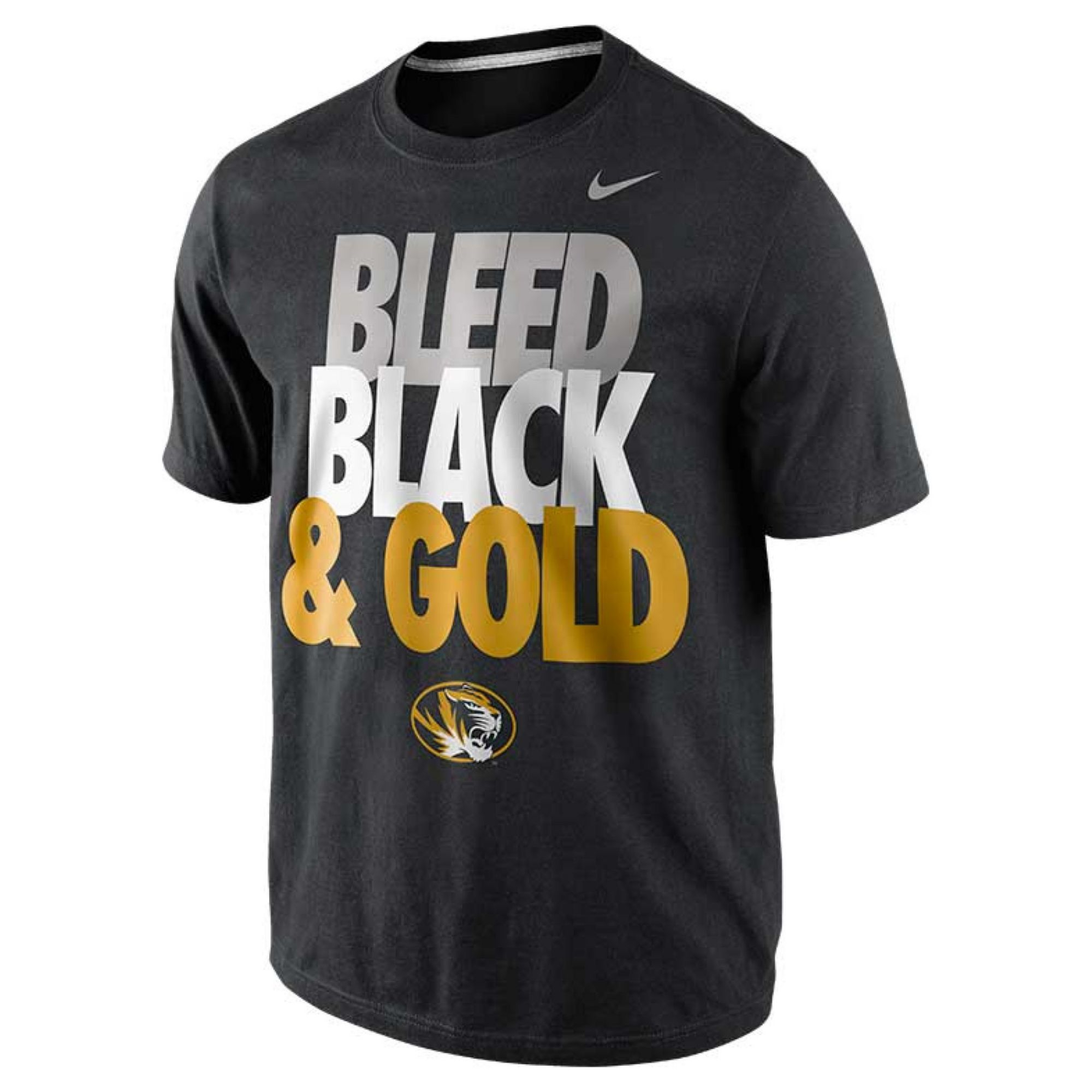 Nike Bleed Black Gold Missouri T-Shirt for Men - Lyst