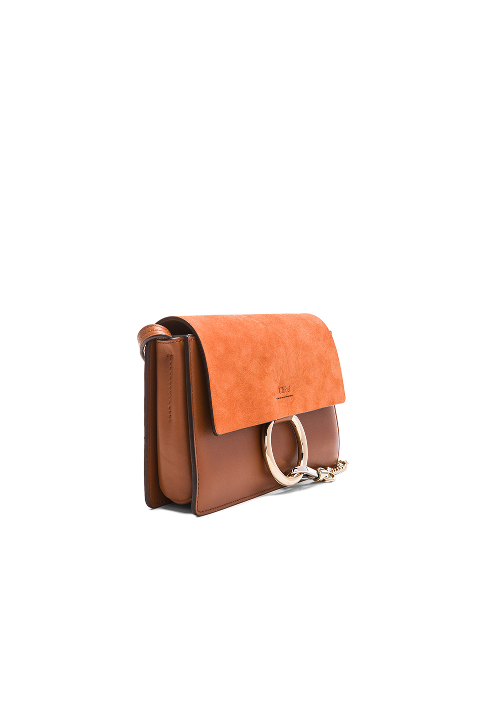Chlo Small Faye Bag in Brown (Tobacco) | Lyst  