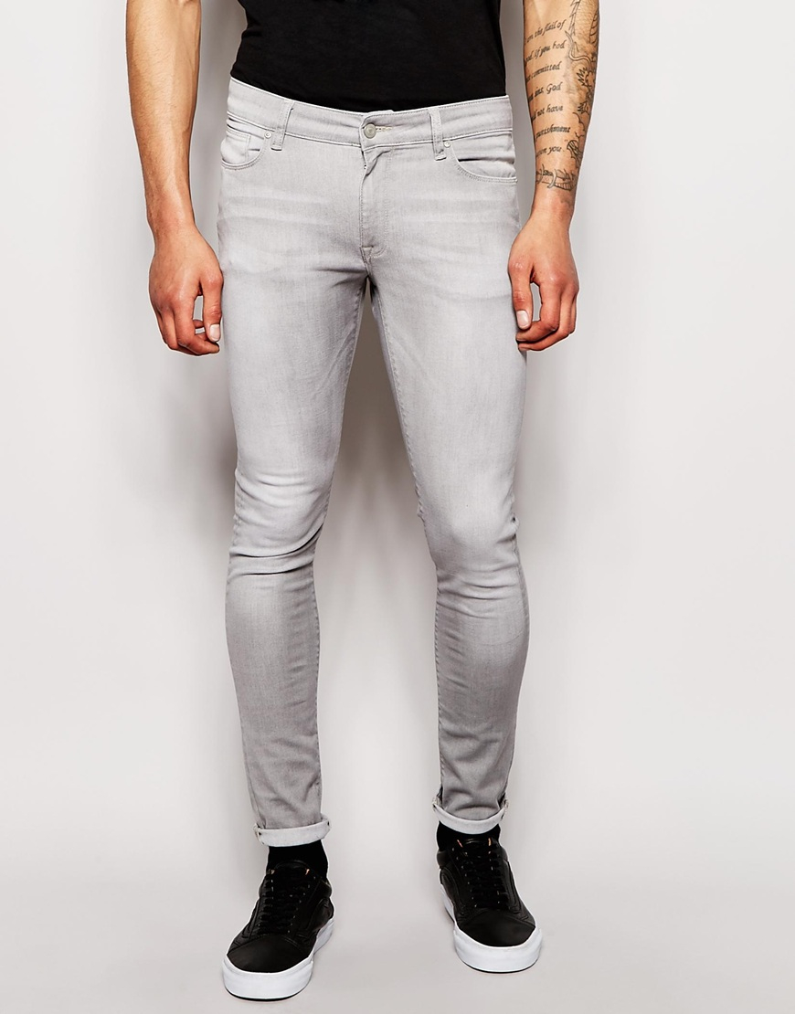 skinny gray jeans mens