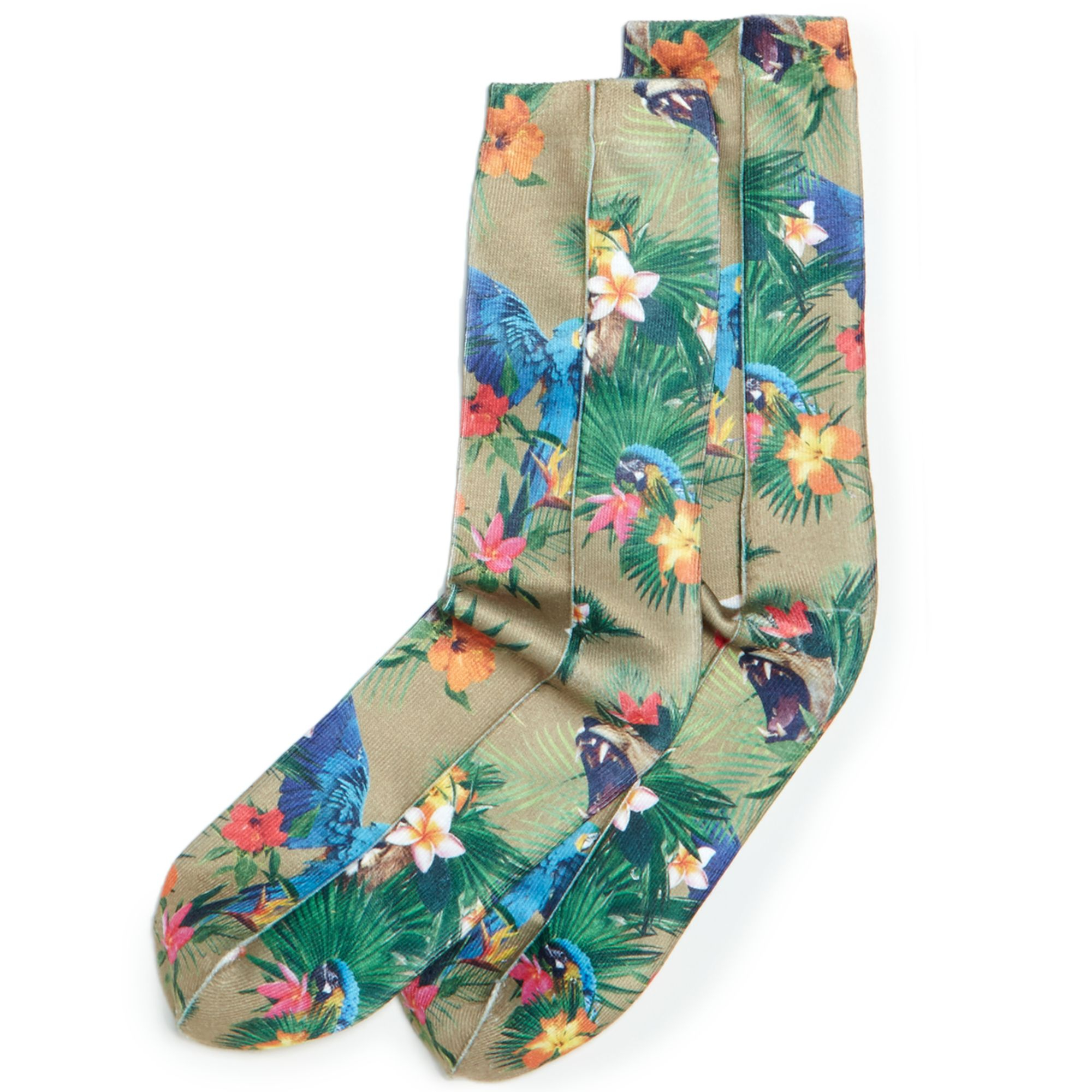 Lyst Lrg Hawaiian Safari Crew Socks for Men