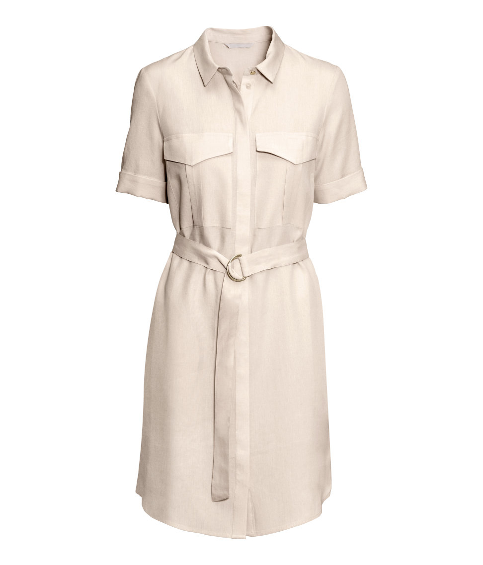 h&m shirt dress