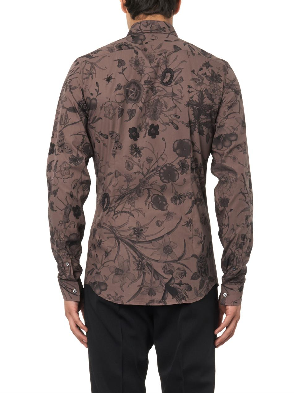 gucci slim fit shirts