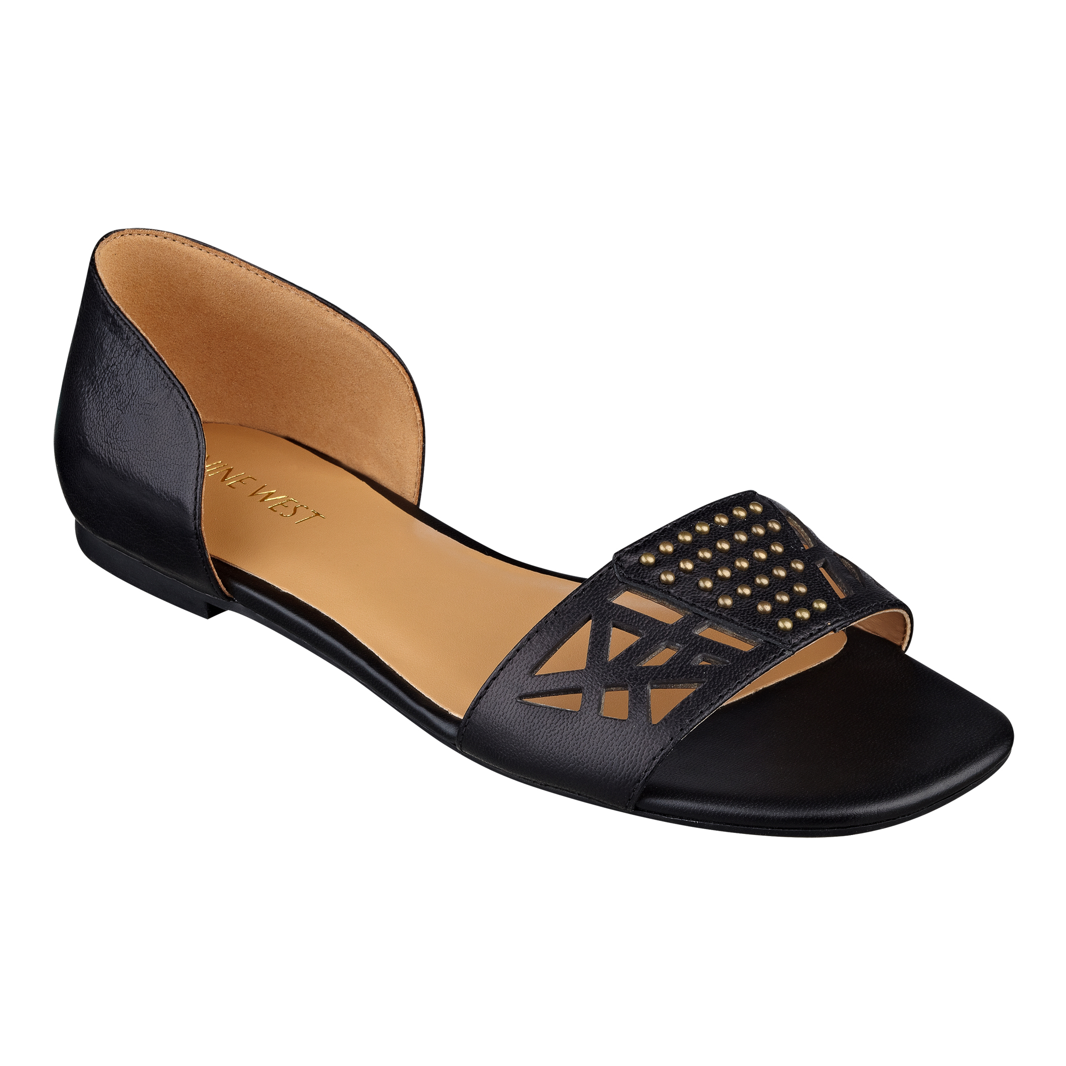 open toe flats under 500