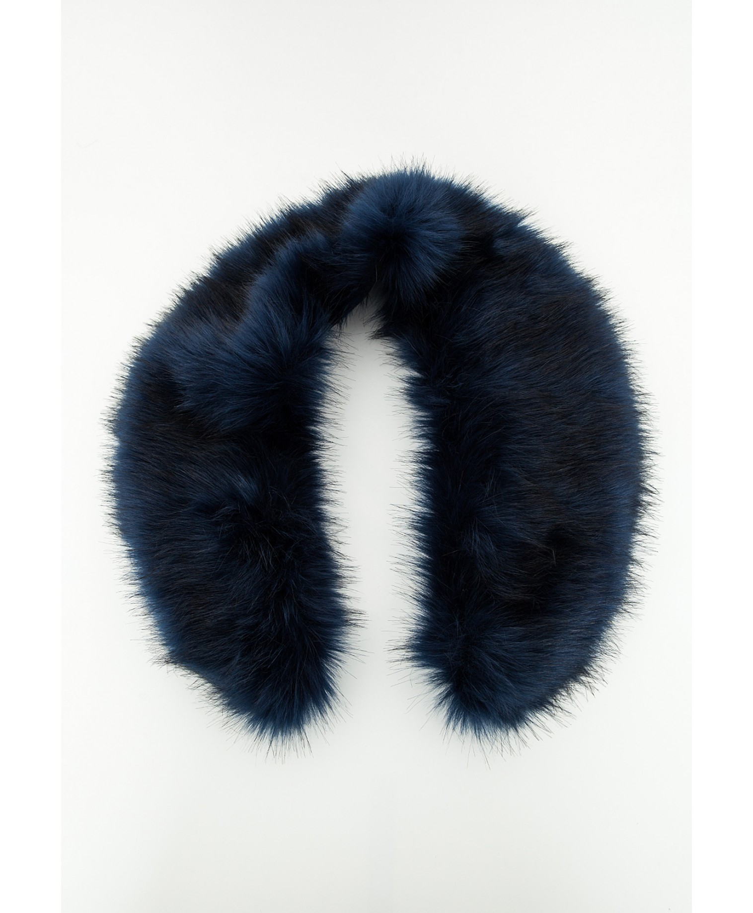 navy fur collar