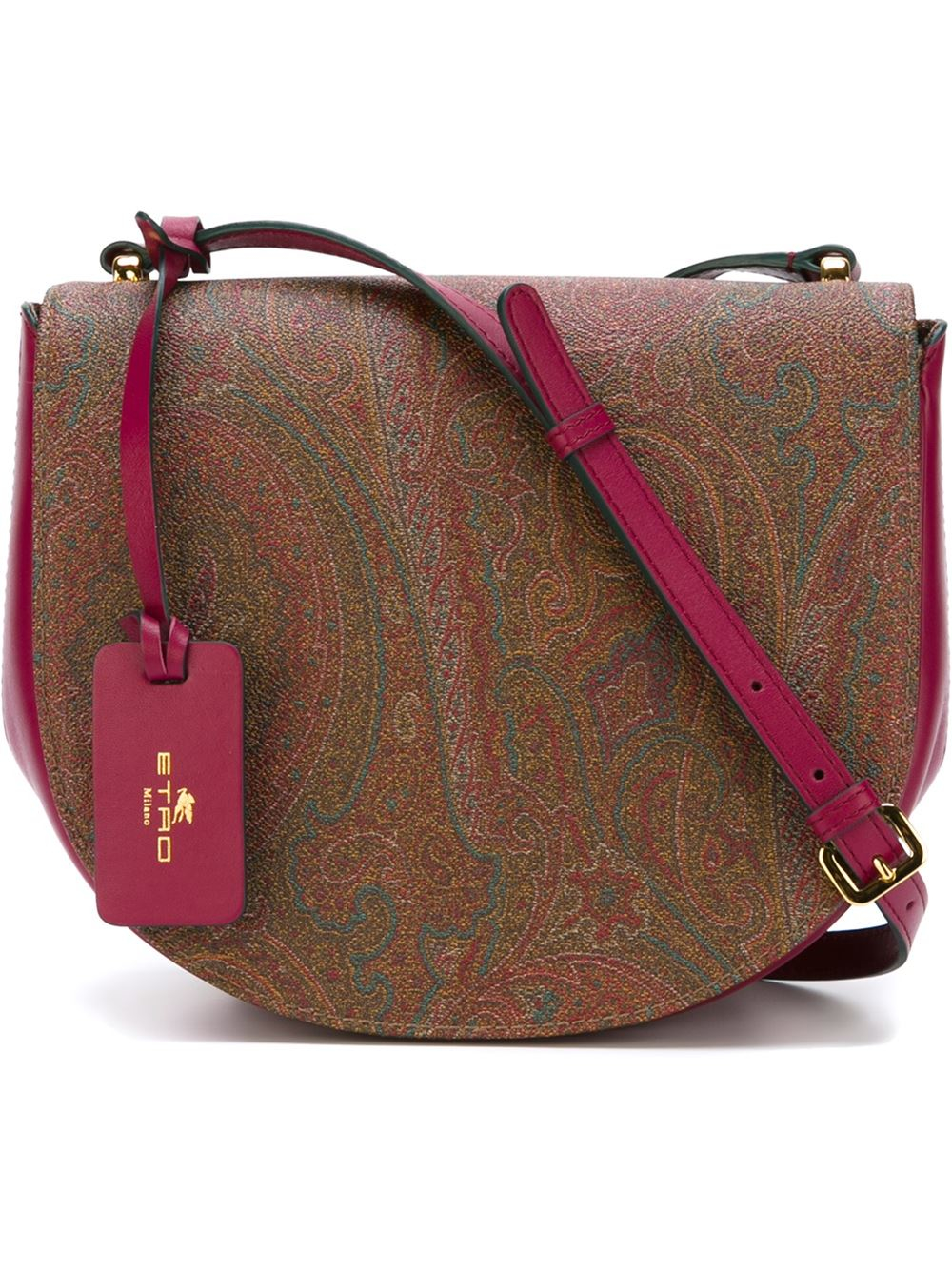 Etro Paisley Print Crossbody Bag in Multicolor (multicolour) Lyst