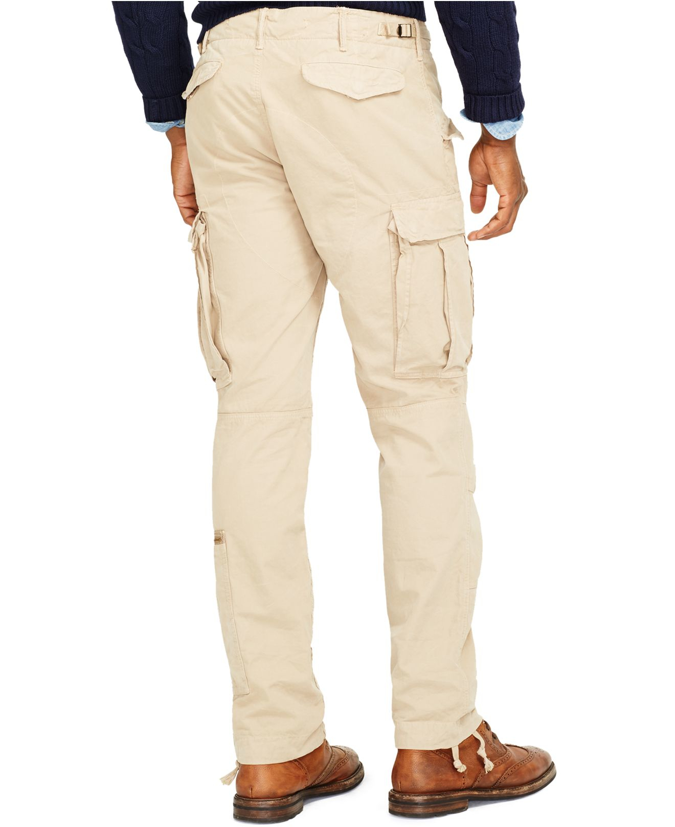Polo Ralph Lauren Military Cargo Pant in Natural for Men - Lyst