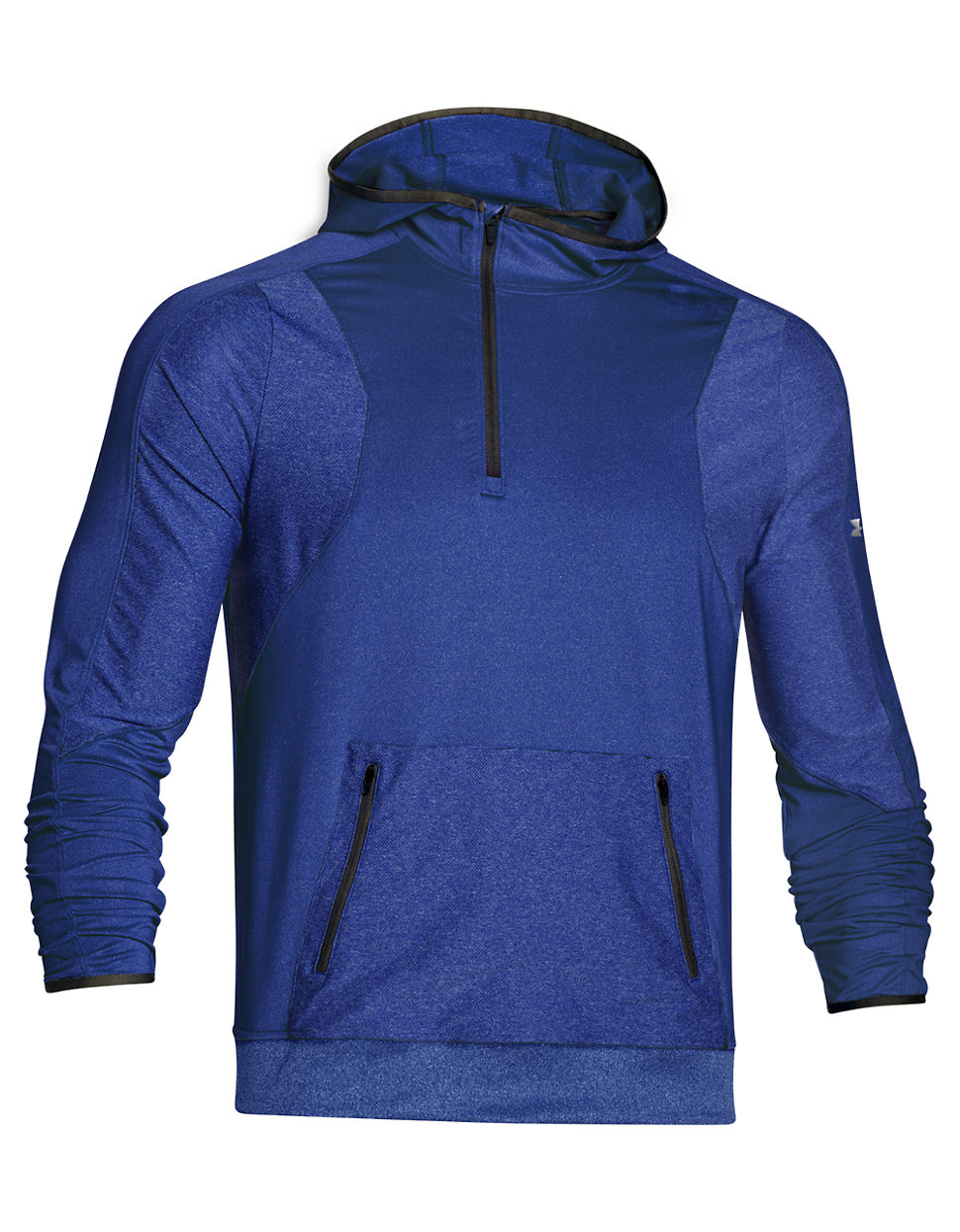 Lyst - Under Armour Forum Hoodie in Blue for Men