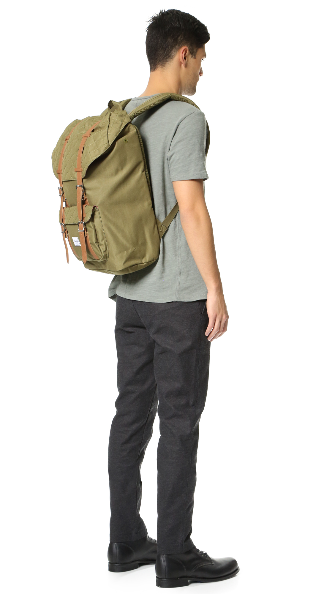 herschel little america army green