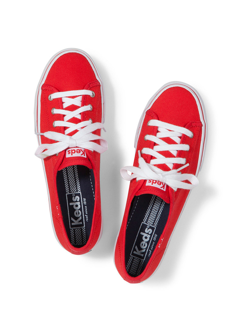 red keds tennis shoes