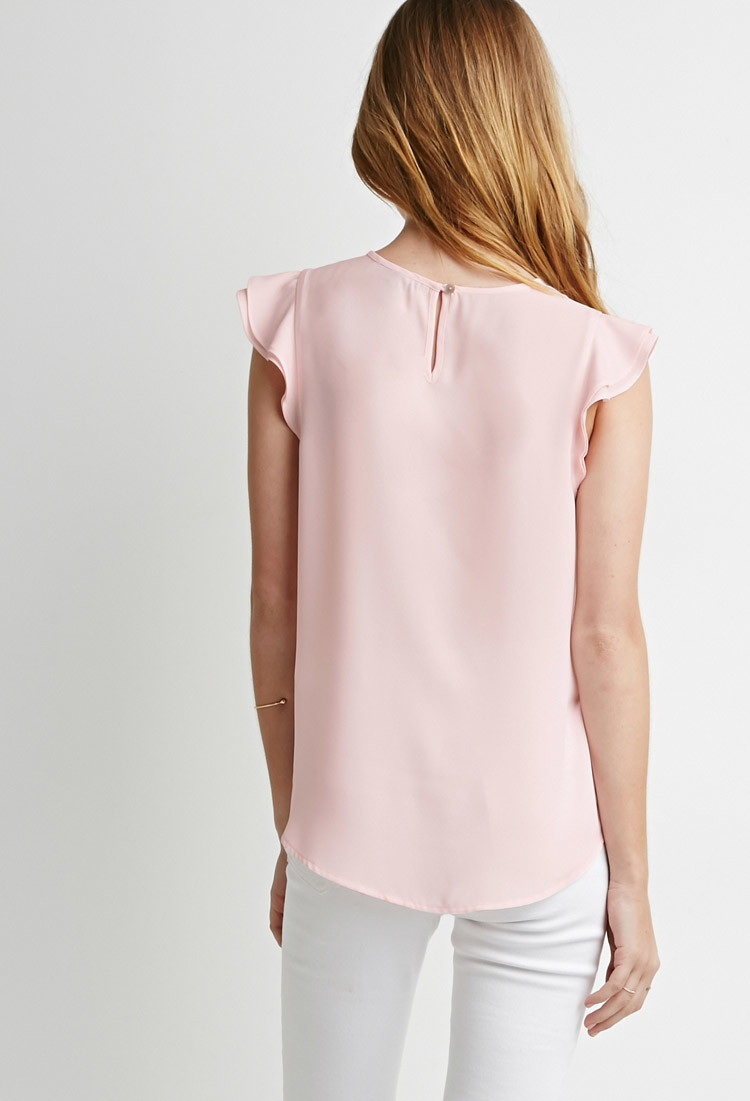 Light pink blouse forever 21